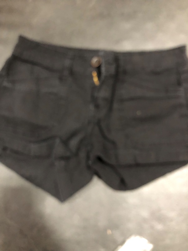 Photo 1 of GIRLS BLACK SHORTS
 SIZE 5 