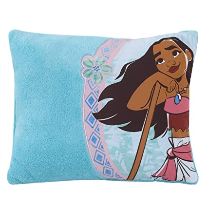 Photo 1 of Disney Moana Applique Toddler Pillow, 16x12x5 Inch (Pack of 1)
