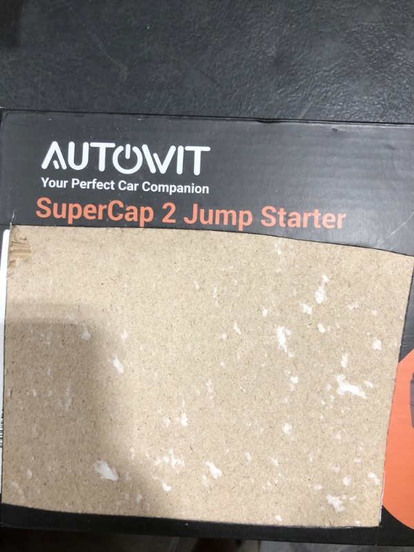 Photo 2 of Autowit SuperCap 2 Portable Car Jump Starter (Up to 5.0L Gas, 3.5L Diesel Engine) 12V Battery-Less Super Capacitor Jump Starter ,3 Mins Charging Time, 10 Years Lifespan, Extremely Weather Operating
