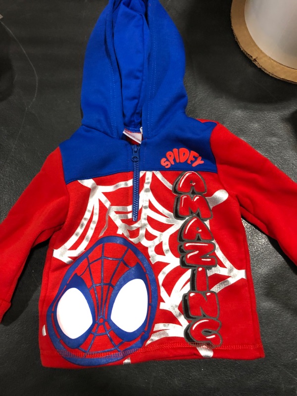 Photo 1 of SPIDERMAN TODDLER HOODIE
SIZE 2T