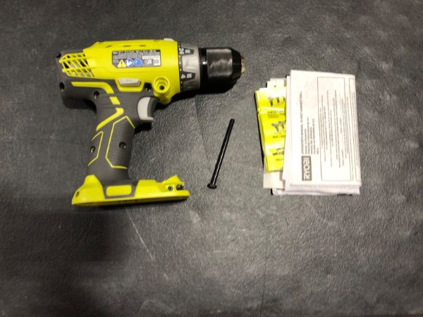 Photo 1 of ONE+ 18V Cordless 1/2 in. Hammer Drill/Driver (Tool Only) with Handle
