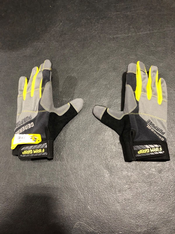 Photo 1 of Firm Grip Work Gloves Touch Screen Compatible Sz M