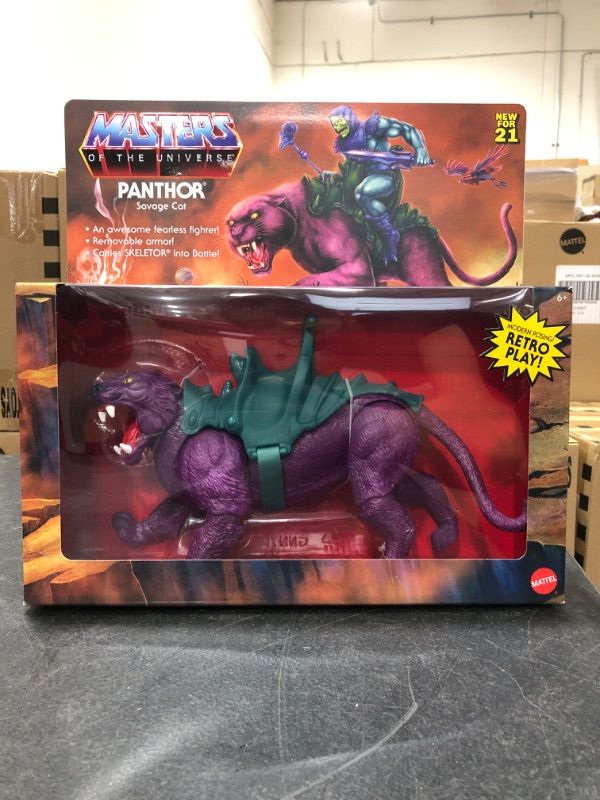 Photo 2 of Masters of the Universe Creature Origins Panthor
