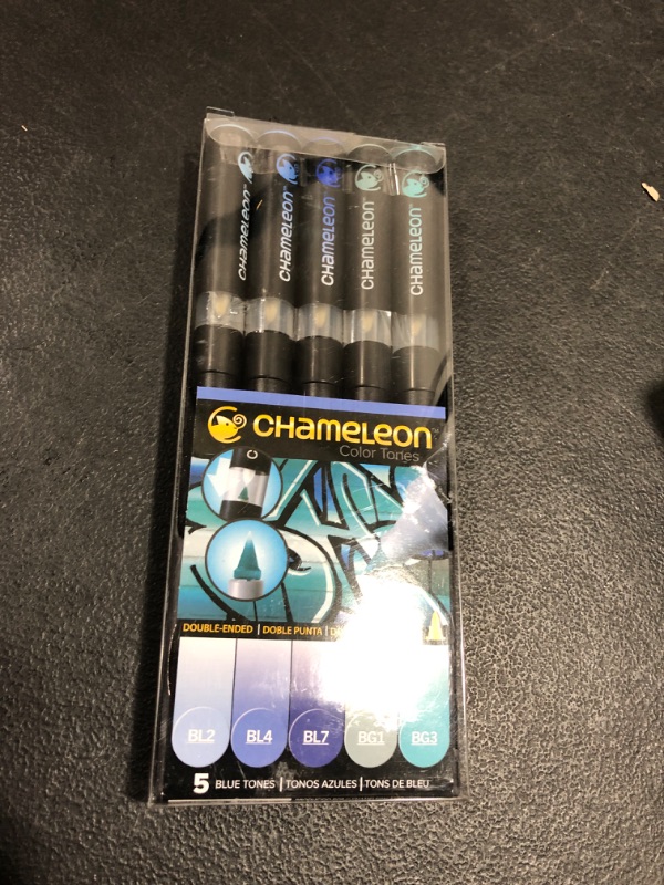 Photo 2 of Chameleon Shading Marker Blue Tones 5 Pcs
