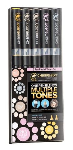 Photo 1 of Chameleon Shading Marker Blue Tones 5 Pcs
