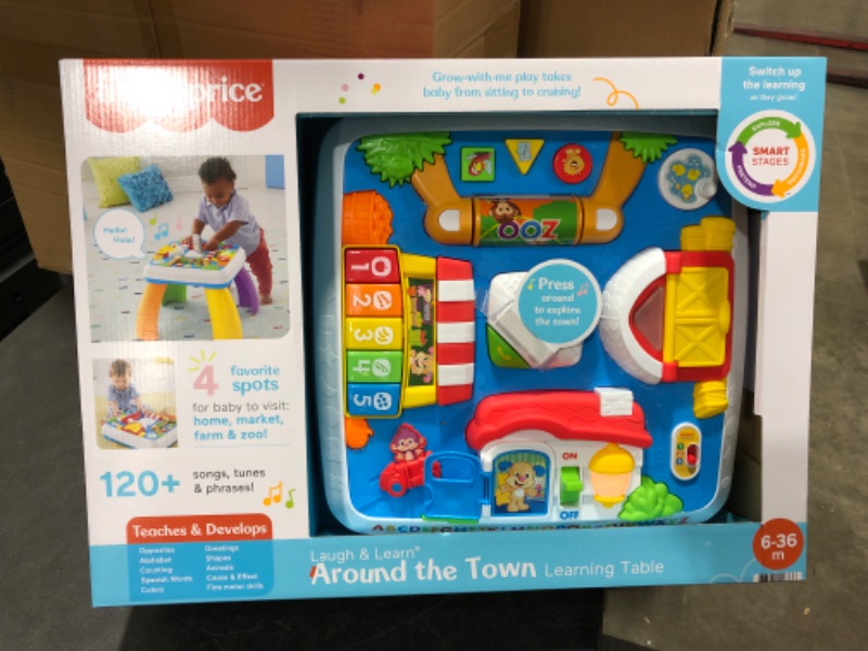 Photo 2 of Fisher-Price Laugh & Learn Around the Town Learning Table

