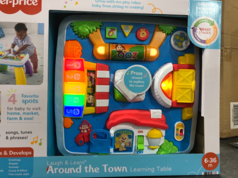 Photo 3 of Fisher-Price Laugh & Learn Around the Town Learning Table
