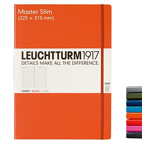 Photo 1 of Leuchtturm1917 Classic Large Hardcover Notebook Dotted Orange
