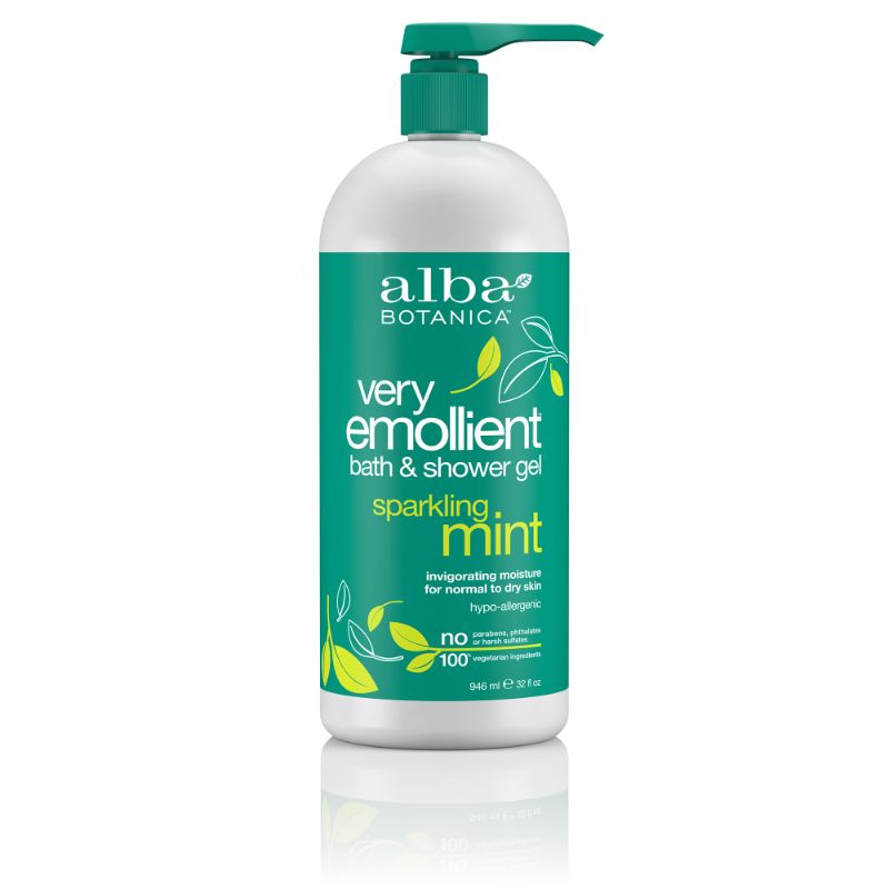 Photo 1 of ALBA BOTANICA BATH&SHWR GEL,MINT, 32 FZ
