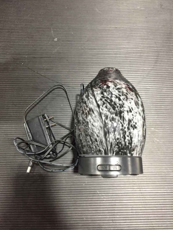 Photo 1 of Airome Obsidian Medium Hand-Blown Glass Essential Oil Diffuser|100 mL