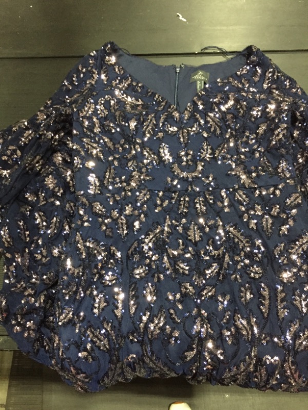 Photo 2 of Adrianna Papell Women's Stretch Sequin Gown  - size 12 