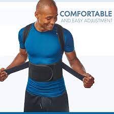 Photo 1 of Back Brace Posture Corrector for Men and Women - Adjustable Posture Back Brace for Upper and Lower Back Pain Relief - Muscle Memory Support Straightener (Large)
