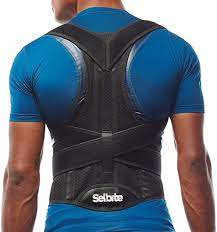 Photo 2 of Back Brace Posture Corrector for Men and Women - Adjustable Posture Back Brace for Upper and Lower Back Pain Relief - Muscle Memory Support Straightener (Large)
