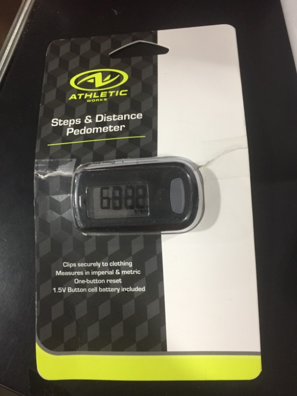 Photo 2 of Athletic Works Step and Distance Pedometer
