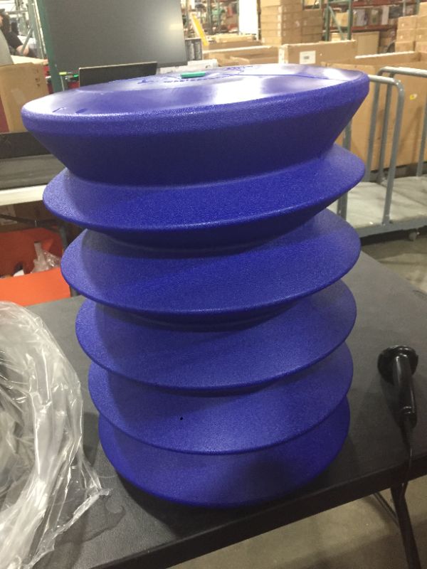 Photo 1 of ErgoErgo Ergonomic Stool for Active Sitting (Blue)
