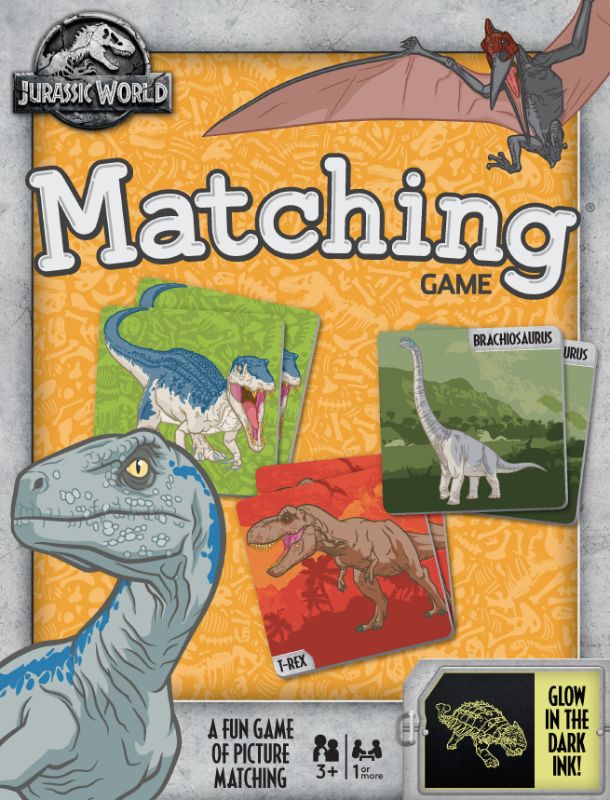 Photo 1 of Wonder Forge Jurassic Park Matching Game
