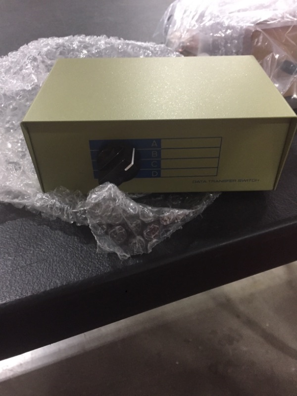 Photo 2 of 4-way RJ11 Manual Data Switch Box
