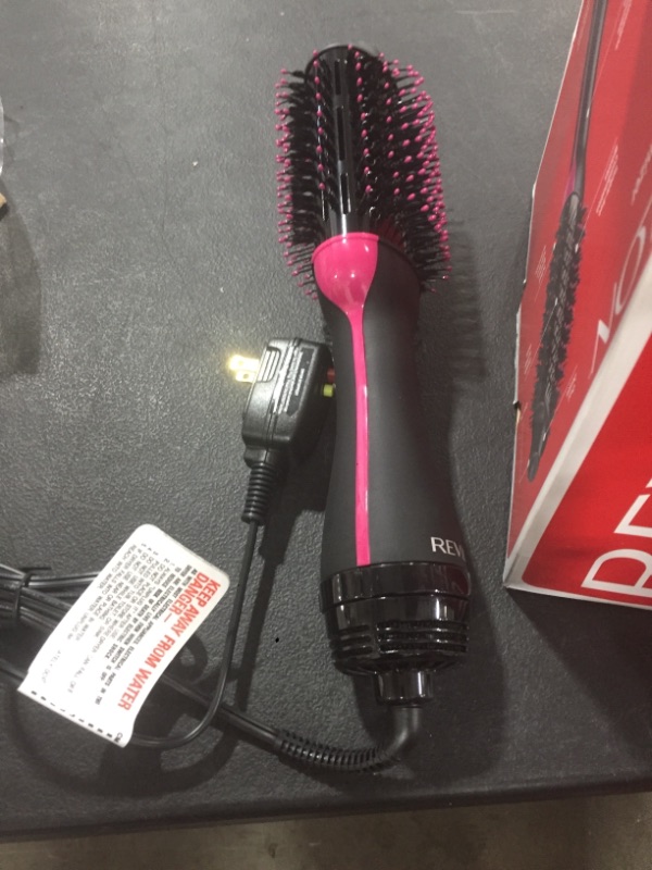 Photo 2 of Revlon One-Step Volumizer Original 1.0 Hair Dryer and Hot Air Brush, Black - 1.0 Ea
