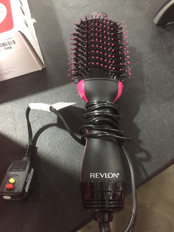 Photo 2 of Revlon One-Step Volumizer Original 1.0 Hair Dryer and Hot Air Brush, Black - 1.0 Ea
