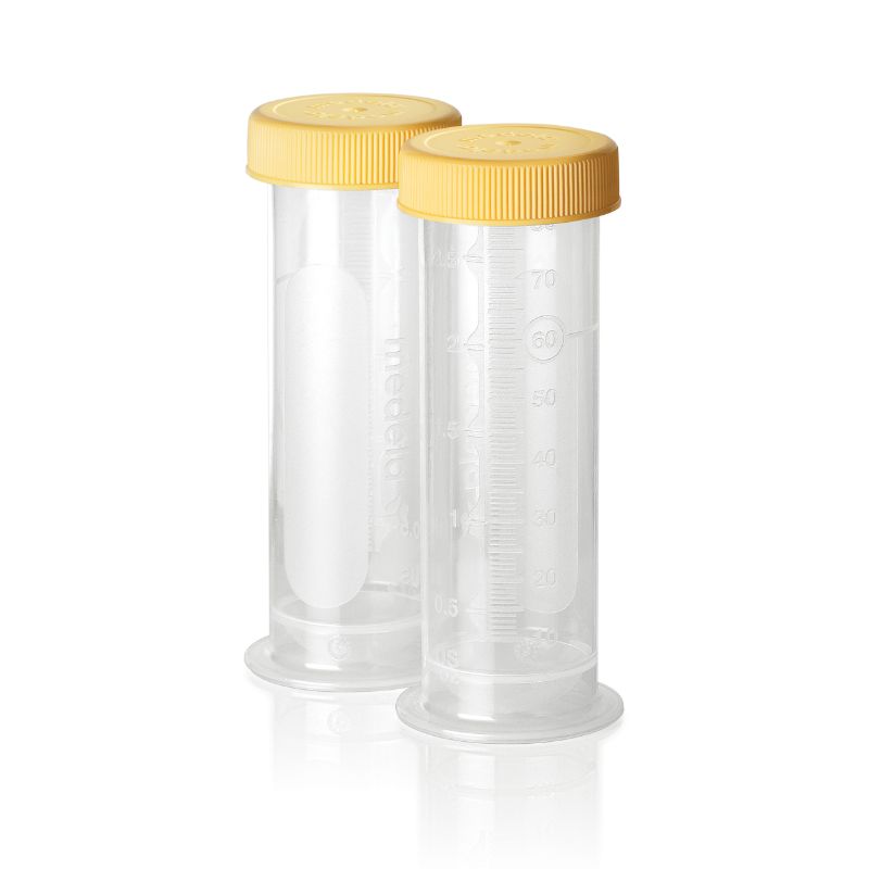 Photo 1 of Medela Breast Milk Freezing & Storage 80 ml Container - 12 Pack
