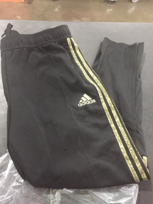 Photo 2 of adidas Men's Aeroready Sereno Slim Tapered-Cut 3-Stripes Pants,XL
