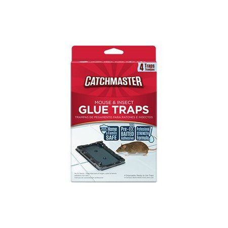 Photo 1 of 104 4PK CatchMaster Mouse Glue Traps - 4 Pack - Case of 24
