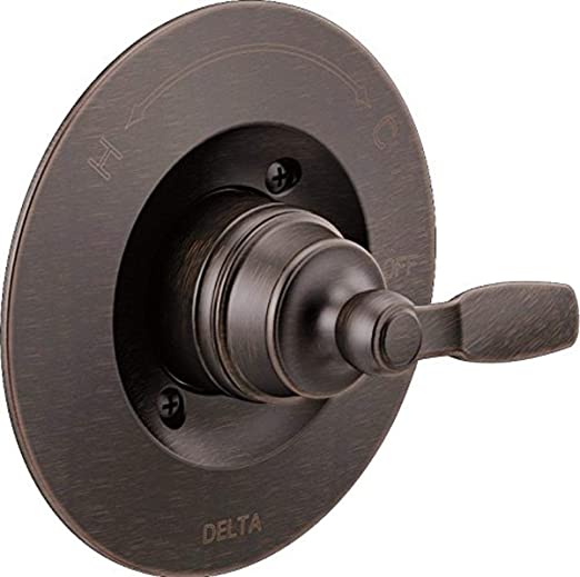 Photo 1 of Delta T14032-RB Woodhurst Valve Only Trim, Venetian Bronze (Valve sold separately)
