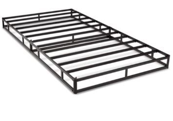 Photo 1 of Amazon Basics Mattress Foundation / Smart Box Spring for Twin Size Bed, Tool-Free Easy Assembly – 5-Inch, Twin
