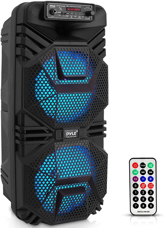 Photo 1 of Pyle Portable - 600W Rechargeable Outdoor Bluetooth Speaker Portable PA System
