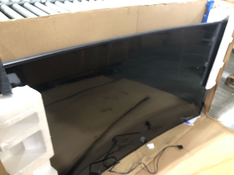 Photo 1 of Samsung - 65" Class TU8300 Curved LED 4K UHD Smart Tizen TV--- parts only
