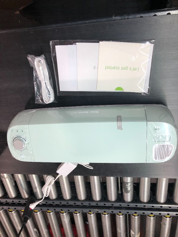Photo 1 of Cricut Explore Air 2 - A DIY Cutting Machine for all Crafts, Create Customized Cards, Home Decor & More, Bluetooth Connectivity, Compatible with iOS, Android, Windows & Mac, Mint