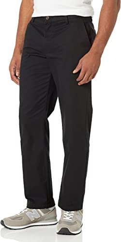 Photo 1 of Amazon Essentials Men's Straight-fit Wrinkle-Resistant Flat-Front Chino Pant 28x28
