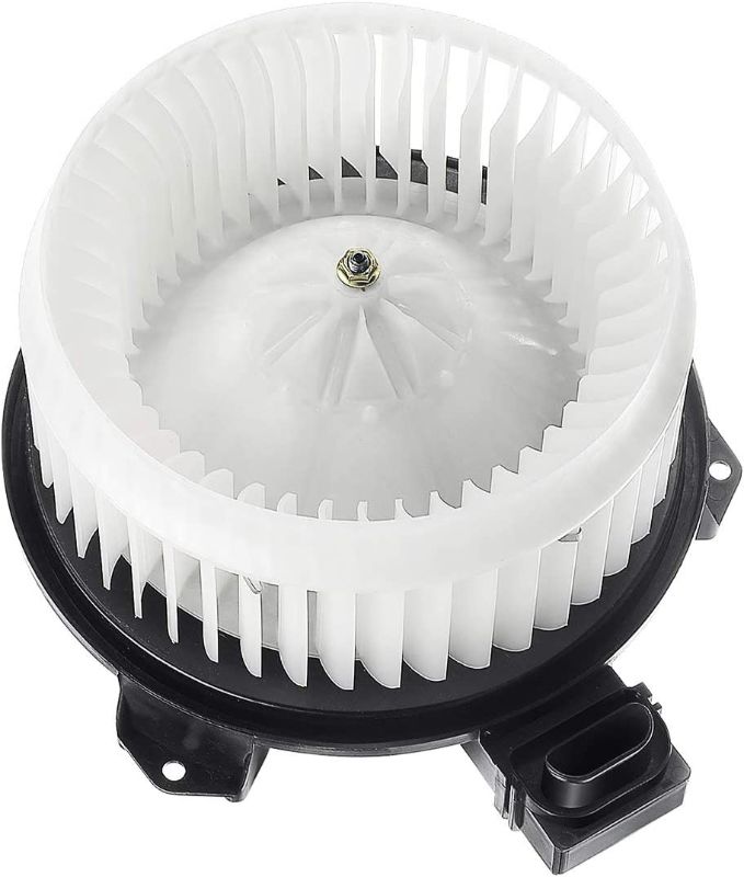 Photo 1 of A-Premium Heater Blower Motor with Fan Cage Replacement for Chrysler Sebring Dodge Ram 1500 2500 3500 Ford Jeep Honda Acura Subaru Jaguar Lincoln Front Side
