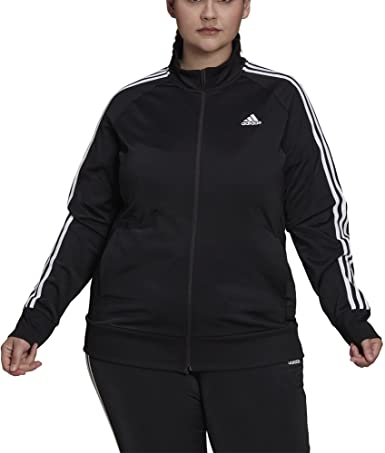 Photo 1 of adidas Women's Essentials Warm-Up Slim 3-Stripes Track Top
3X