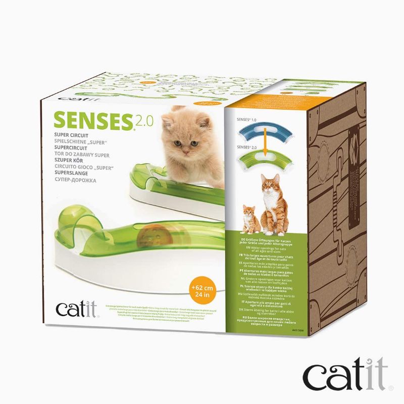 Photo 2 of Catit Senses 2.0 Circuit, Interactive Cat Toys
