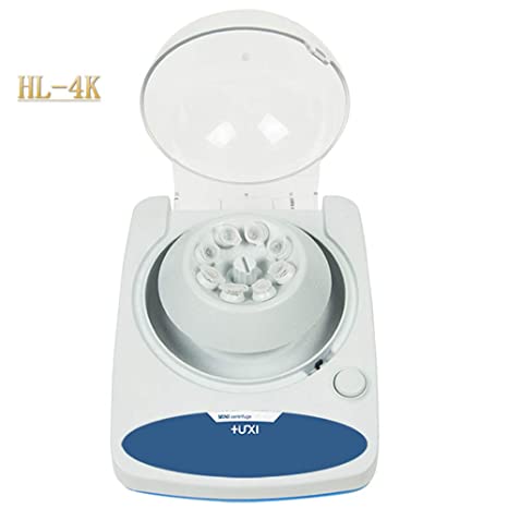 Photo 1 of +UXI Lab Benchtop Microcentrifuge Mini Centrifuges 4000rpm Use for 0.2/0.5/1.5/2.0ml Centrifuge Tube Medical Practice,PRP PPP 110V 50/60HZ HL-4K
