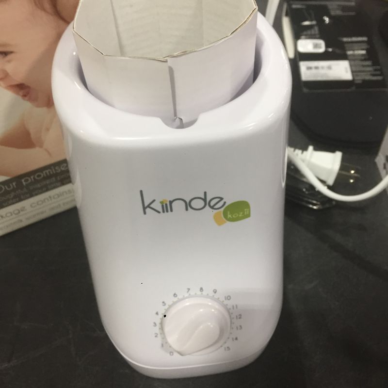 Photo 1 of Kiinde Kozii Baby Bottle Warmer and Breast Milk Warmer with Safe Warm Water Bath Technology and Auto Shutoff for Warming Breast Milk, Infant Formula and Baby Food
