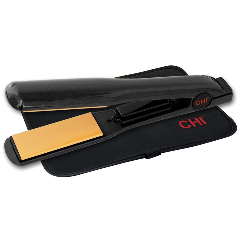 Photo 1 of CHI Classic Tourmaline Ceramic Hairstyling Iron 1 1/2" in Onyx Black
