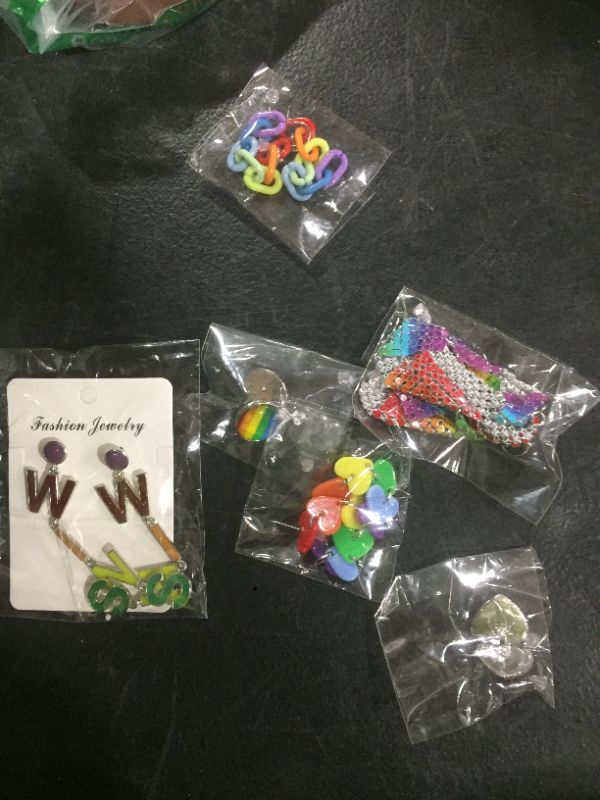 Photo 1 of 6 PAIRS OF RAINBOW EAR FOR WOMAN