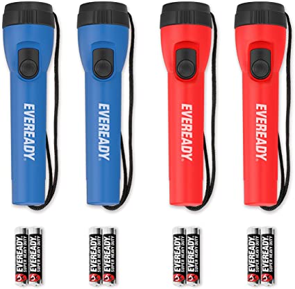 Photo 1 of Eveready LED Flashlight Multi-Pack, Bright and Durable, Super Long Battery Life, Use for Emergencies, Camping, Outdoor, Batteries Included
