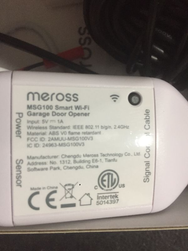 Photo 3 of meross smart wifi- garage door opener