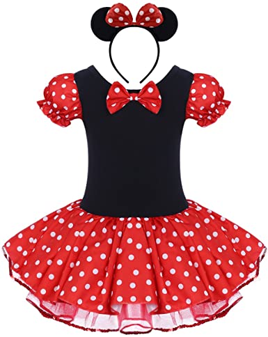 Photo 1 of Girls Vintage Polka Dots Christmas Princess Dress Cosplay Fancy Ballet Dance Leotard Tutu Birthday Outfits with Headband
SIZE 2/3