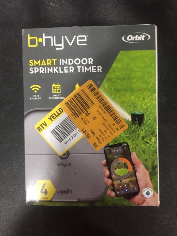 Photo 3 of 258215 4 Zone B-Hyve Wi-Fi Indoor Timer