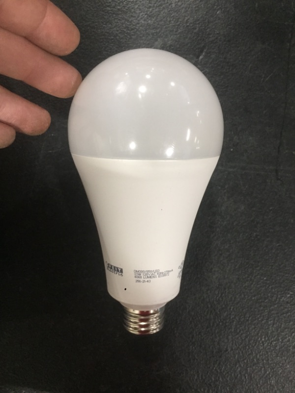 Photo 3 of Feit Electric A21 E26 (Medium) LED Bulb Daylight 300 Watt Equivalence 1 pk