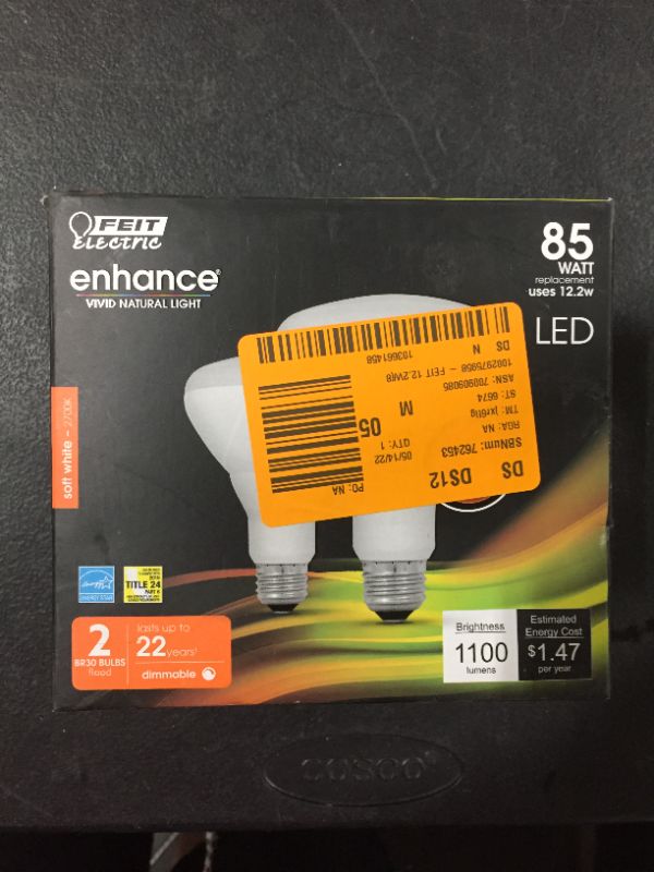 Photo 3 of 3914827 Enhance 12.2W BR30 LED Bulb, 1100 Lumens - Soft White