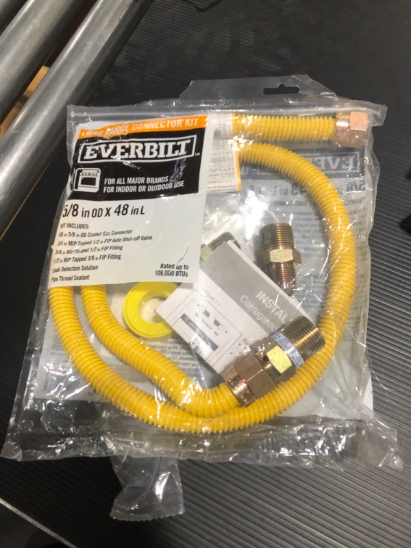 Photo 2 of Everbilt 4 ft. Gas Range Connector Kit