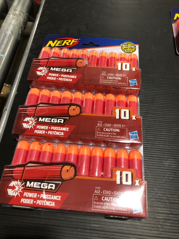 Photo 2 of 3 PACK! NERF N-Strike Mega Dart Refill Pack - 10ct

