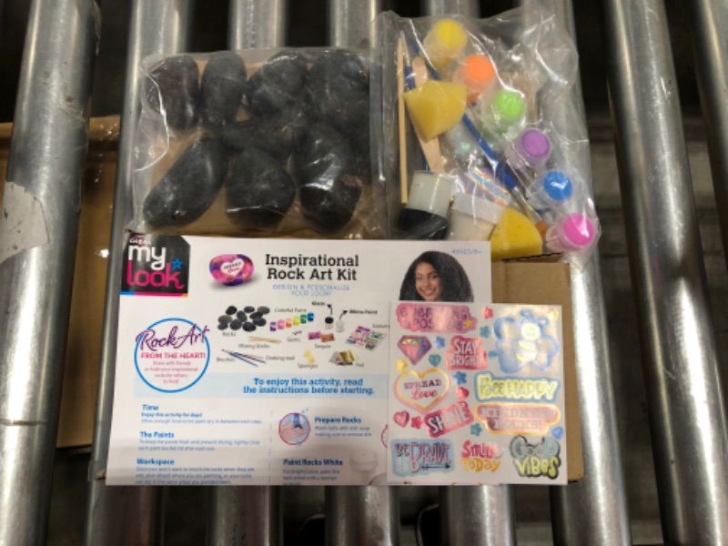 Photo 1 of Pack of 2! Shimmer ‘n Sparkle Inspirational Rock Art Activity Kit for Kids
