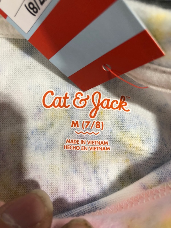 Photo 3 of Toddler Girls' Soft Fleece Pullover Sweatshirt - Cat & Jack™ 6 Pack Size Medium 7/8