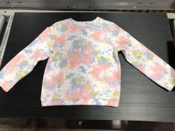 Photo 2 of Toddler Girls' Soft Fleece Pullover Sweatshirt - Cat & Jack™ 2 Pack Size Medium 7/8